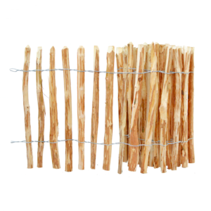 Płot sztachetowy leszczynowy wysokość 80 cm (7-8)